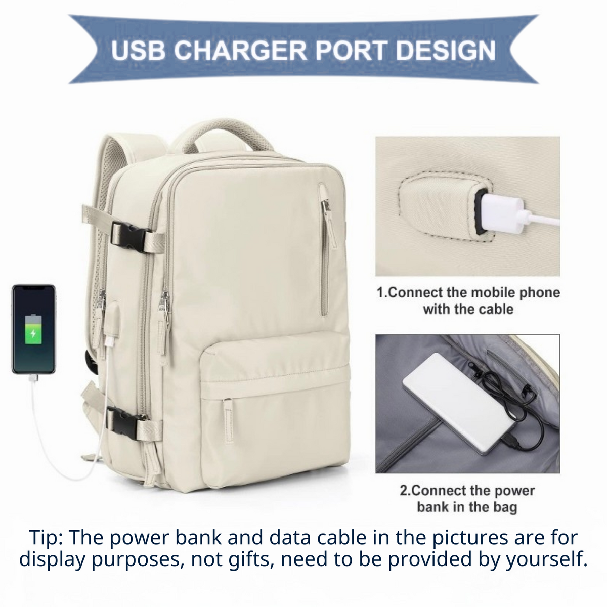 EasePacker™ Waterproof Travel Backpack